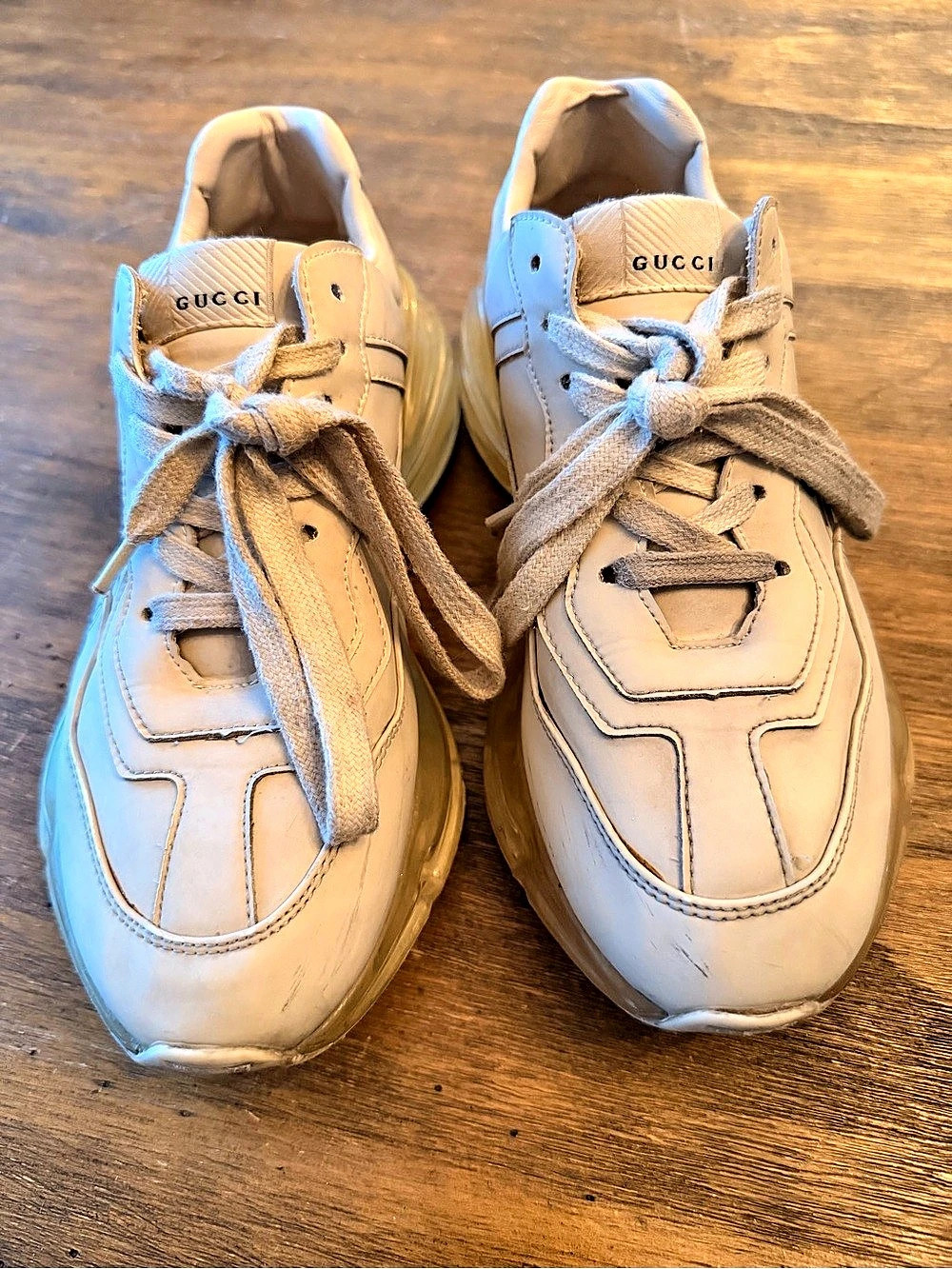 Gucci Disney x Gucci Rhyton Mickey Mouse Sneakers White & Blue 8